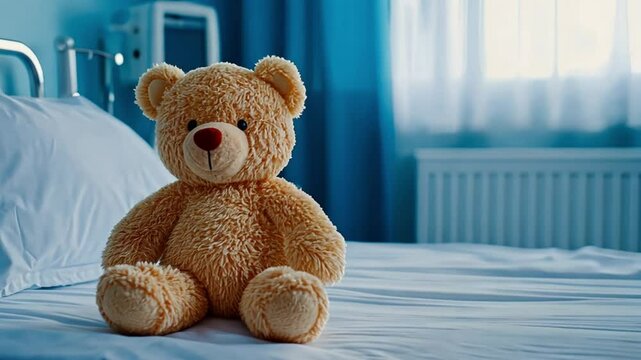 Teddy Bear on Hospital Bed: A Symbol of Comfort and Hope