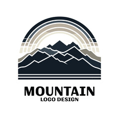 Mountain Vector Logo Design