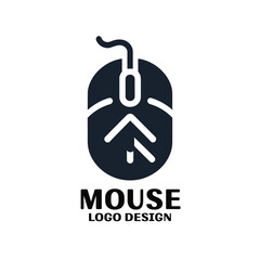 Fototapeta premium Mouse Vector Logo Design