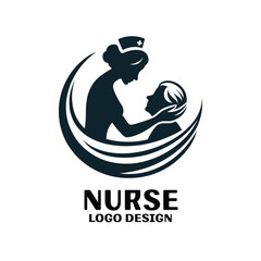 Nurse Vector Logo Design