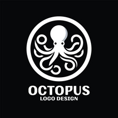 Octopus Vector Logo Design