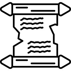 Scroll Papyrus Icon