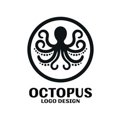 Octopus Vector Logo Design
