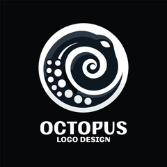 Octopus Vector Logo Design