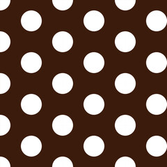 Seamless polka dot pattern. Abstract textile.