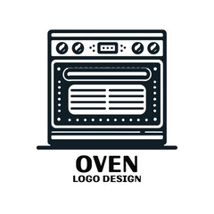 Oven Vector Logo Design