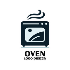 Oven Vector Logo Design
