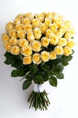 Yellow Roses Bouquet Studio