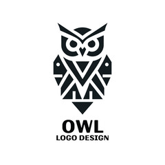 Owl Vector Logo Design