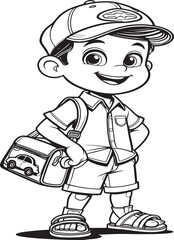 boy with a baseball bat