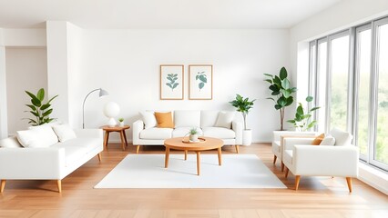 Fototapeta premium modern living room