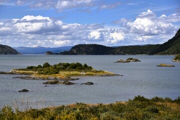 Beagle Channel in Patagonia Argentina