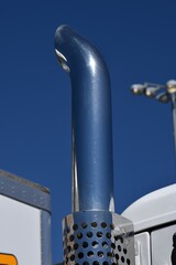 Stainless steel semi truck exhaust