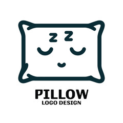 Pillow Vector Logo Design