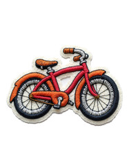 Stitched Speedster: Bicycle Embroidery in High Detail