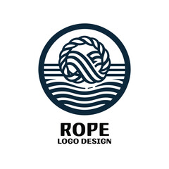 Rope Vector Logo Design