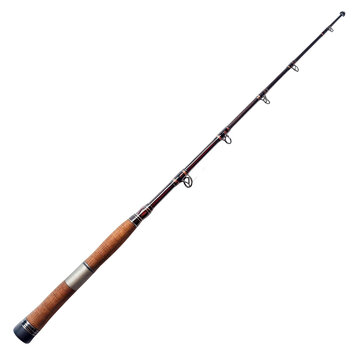 recommend clip art: Fishing Rod isolated on white background