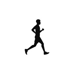 running man silhouette