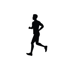 running man silhouette