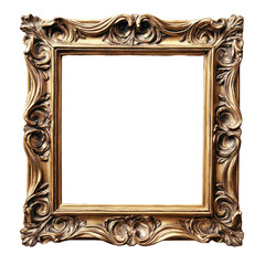 Gallery Frame isolated on white background