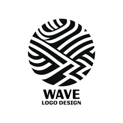 Wave Vector Logo Design