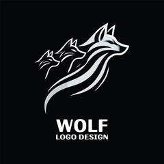 Wolf Vector Logo Design