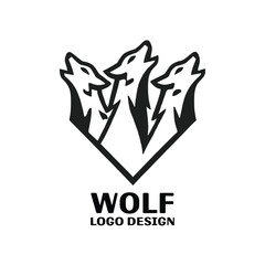 Wolf Vector Logo Design