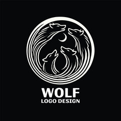 Wolf Vector Logo Design