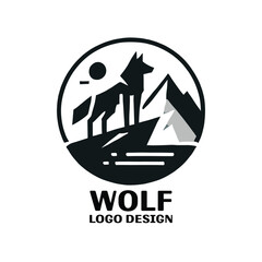 Wolf Vector Logo Design