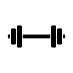 Dumbbell Icon - Fitness Vector Graphic