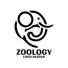 Zoology Vector Logo Design