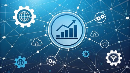 Abstract technology background