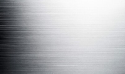 Contemporary brushed metal surface features subtle horizontal lines and a smooth gradient effect.