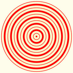 Circle shapes pattern. Circles ornament. Figures background. Simple wallpaper. Linear motif. Geometrical backdrop. Digital paper. Web designing, Textile print. Vector abstract.