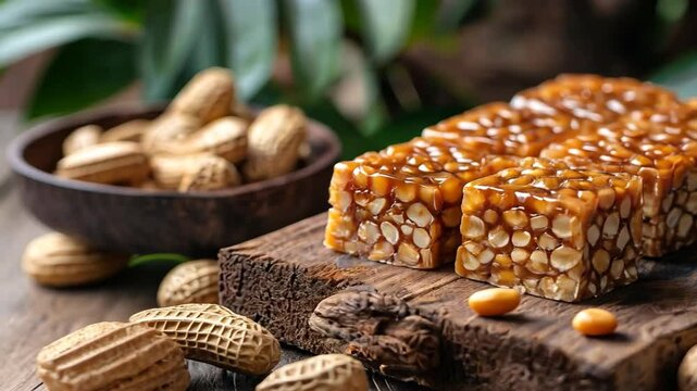 p&eacute; de moleque video brazilian sweets