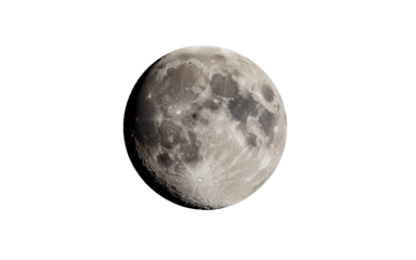 moon with no background