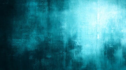 Fototapeta premium Abstract Teal Blue Grunge Texture Background, Distressed Wall Paint