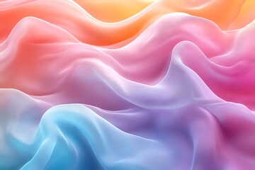Obraz premium An abstract image of color gradients blending into each other, creating a smooth, artistic flow