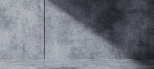 Grey textured concrete wall background