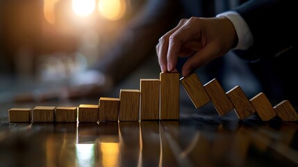 Domino Effect, Preventing Business Collapse with Strategic Intervention