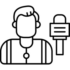 Journalist Icon