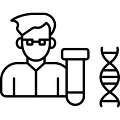 Forensic Scientist Icon