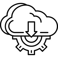 Cloud Download Icon