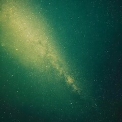 Obraz premium Stunning Green Galaxy Nebula Cosmic Background