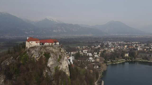 castle on the lake