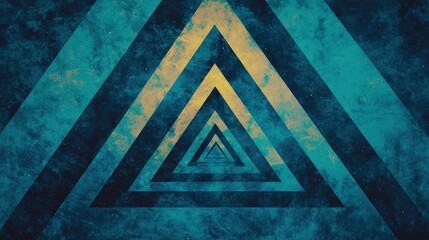 Geometric space station with triangular solar sails outer space digital art cosmic environment abstract viewpoint