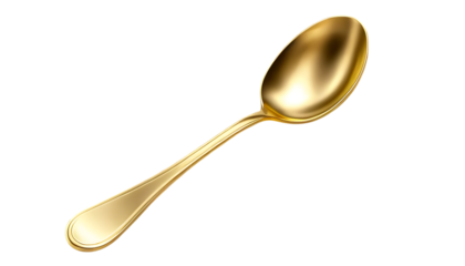 Gold Spoon png