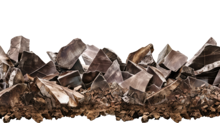 Dark Chocolate Delight: A close-up shot of dark chocolate chunks, enticingly arranged, promising a rich, intense flavor experience for chocolate lovers.