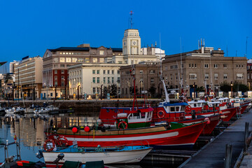 Early morning in A Coruña