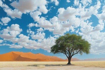 Fototapeta premium Sossusvlei in the desert of Namibia